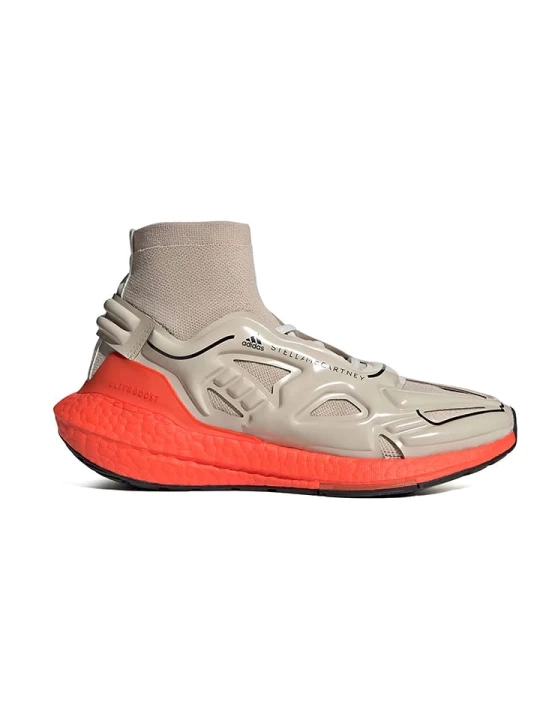 Zdjęcie produktu adidas Buty "Ultraboost 22 Ele" w kolorze beżowo-czerwonym do biegania rozmiar: 38