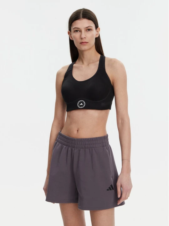 Zdjęcie produktu adidas by Stella McCartney Biustonosz sportowy TruePace JD8407 Czarny