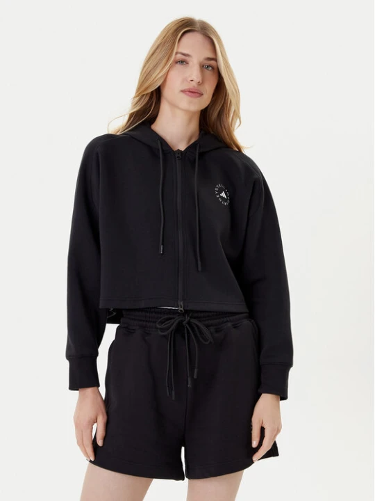 Zdjęcie produktu adidas by Stella McCartney Bluza JD8107 Czarny Loose Fit