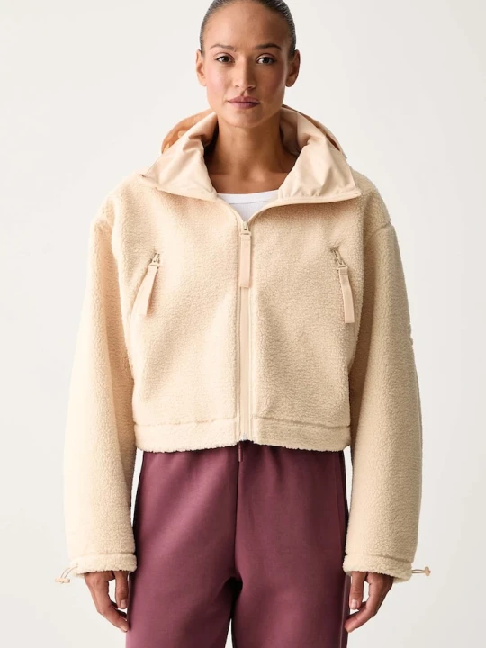 Zdjęcie produktu adidas by Stella McCartney bluza polarowa damska beżowy