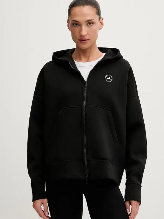 Zdjęcie produktu adidas by Stella McCartney bluza z kapturem damska czarny