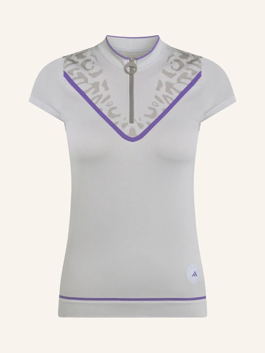 Zdjęcie produktu Adidas By Stella Mccartney Funkcyjna Koszulka Polo Adidas By Stella Mccarteney grau