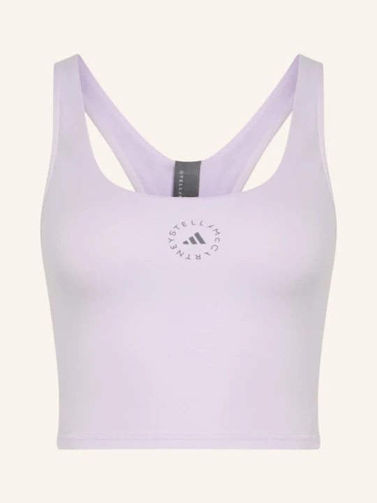 Zdjęcie produktu Adidas By Stella Mccartney Krótki Top Adidas By Stella Mccartney lila JASNOFIOLETOWY