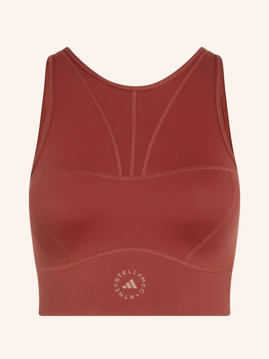 Zdjęcie produktu Adidas By Stella Mccartney Krótki Top Adidas By Stella Mccartney rot BRĄZOWY