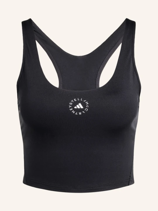 Zdjęcie produktu Adidas By Stella Mccartney Krótki Top Asmc schwarz CZARNY