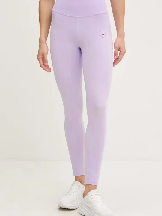 Zdjęcie produktu adidas by Stella McCartney legginsy damskie fioletowy