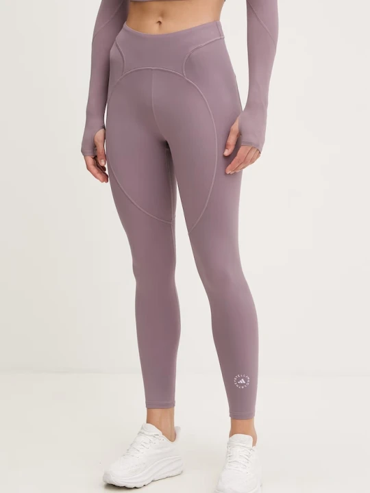 Zdjęcie produktu adidas by Stella McCartney legginsy damskie fioletowy