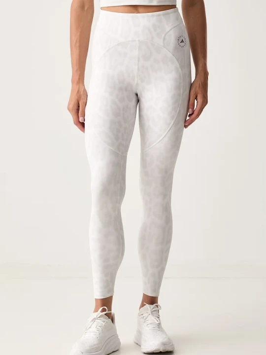 Zdjęcie produktu adidas by Stella McCartney legginsy sportowe damskie biały