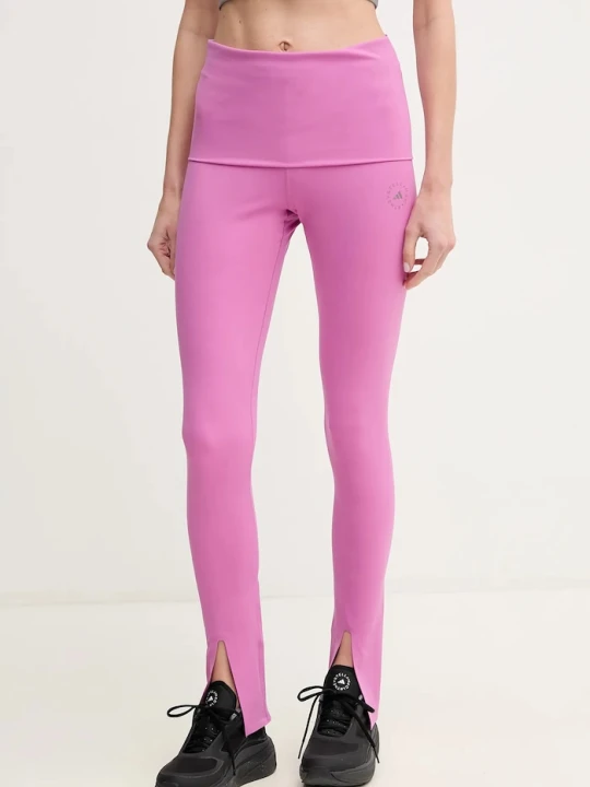 Zdjęcie produktu adidas by Stella McCartney legginsy treningowe fioletowy