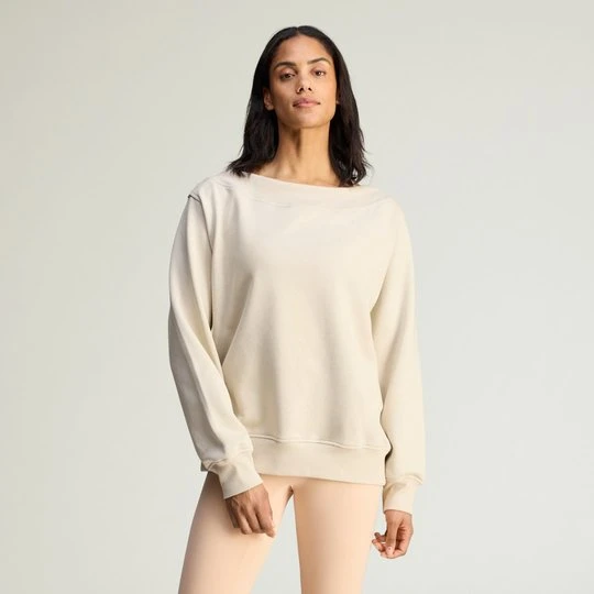 Zdjęcie produktu adidas by Stella McCartney Open Neck Sweatshirt Gobi