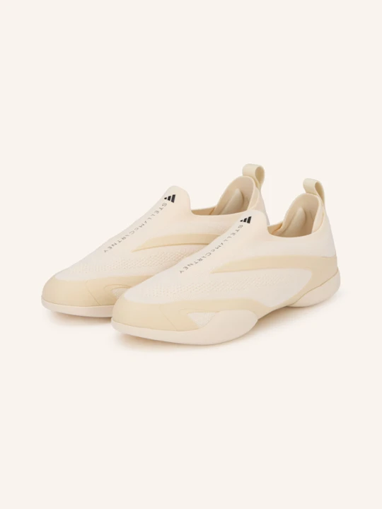 Zdjęcie produktu Adidas By Stella Mccartney Sneakery Wsuwane Asmc Taekwondo Z Błyszczącą Nicią beige