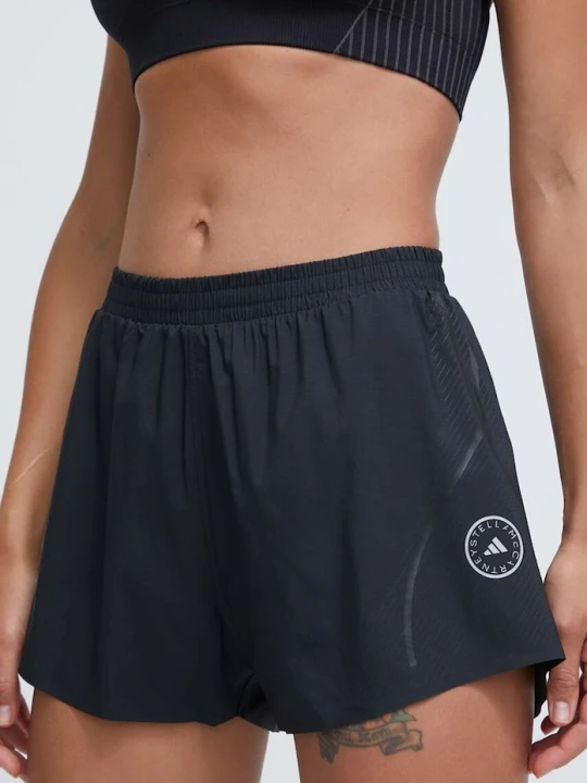 Zdjęcie produktu adidas by Stella McCartney szorty do biegania TruePace czarny