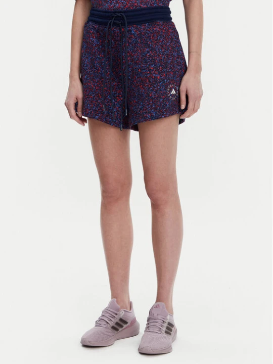 Zdjęcie produktu adidas by Stella McCartney Szorty sportowe Printed JG3608 Granatowy Loose Fit