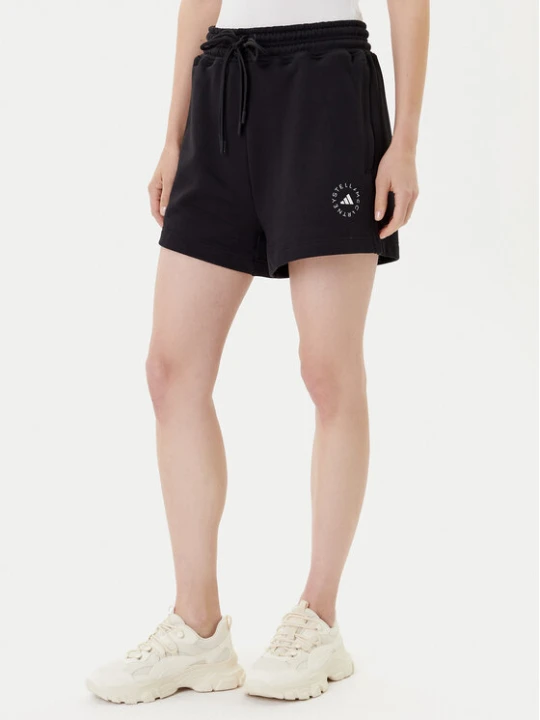 Zdjęcie produktu adidas by Stella McCartney Szorty sportowe True Casuals IK9093 Czarny Loose Fit