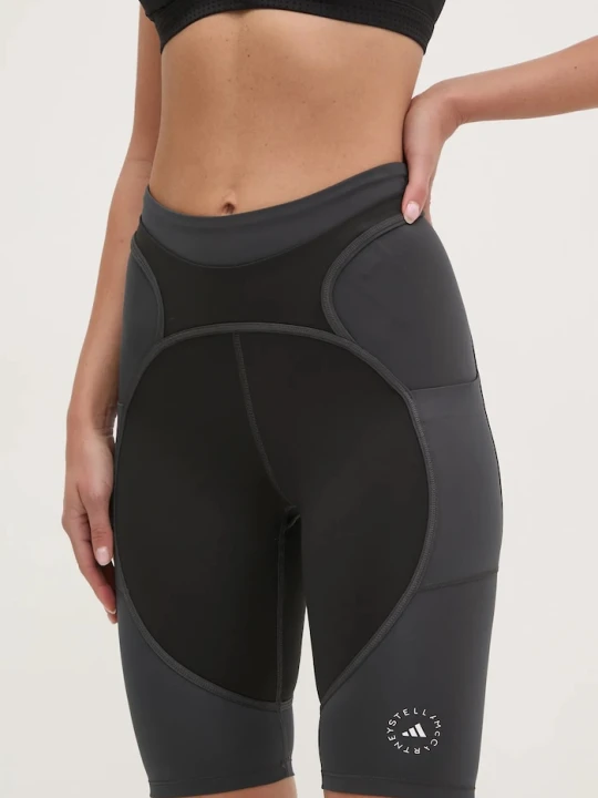 Zdjęcie produktu adidas by Stella McCartney szorty treningowe Two-Tone czarny