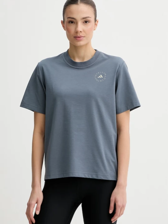 Zdjęcie produktu adidas by Stella McCartney t-shirt damski niebieski