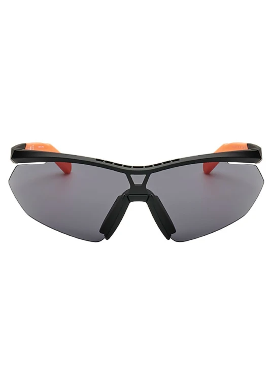 Zdjęcie produktu adidas Damskie okulary przeciwsłoneczne w kolorze czarno-pomarańczowo-szarym rozmiar: onesize