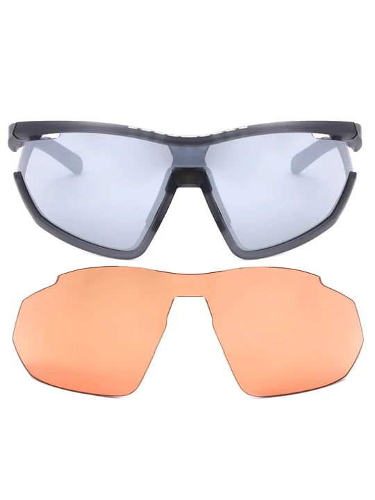 Zdjęcie produktu adidas Damskie okulary przeciwsłoneczne w kolorze szaro-fioletowym rozmiar: onesize