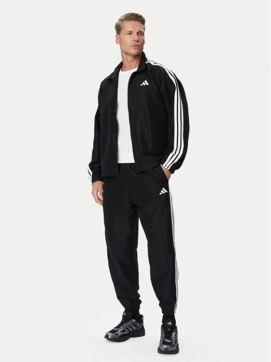 Zdjęcie produktu adidas Dres 3-Stripes Woven KY2301 Czarny Regular Fit
