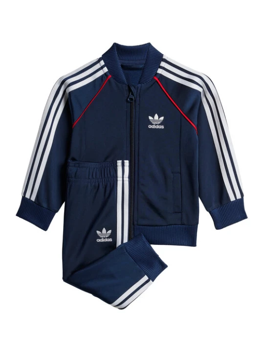 Zdjęcie produktu adidas Dres adicolor SST JY0011 Granatowy Regular Fit