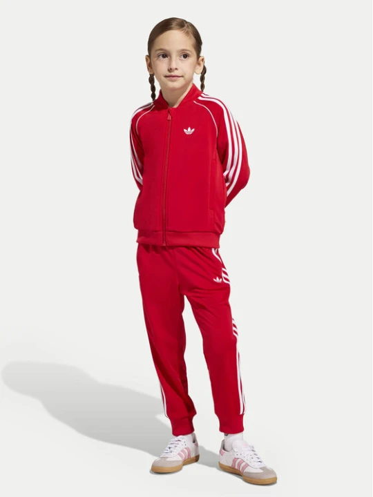 Zdjęcie produktu adidas Dres adicolor SST KD5740 Czerwony Regular Fit