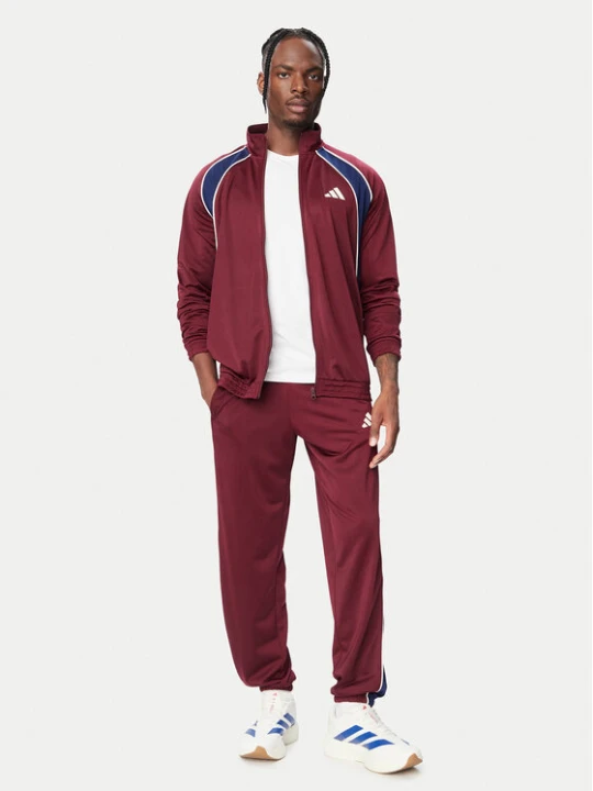 Zdjęcie produktu adidas Dres Colour Block KH2731 Bordowy Regular Fit