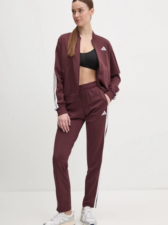Zdjęcie produktu adidas dres Essentials bordowy