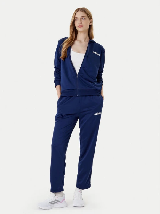 Zdjęcie produktu adidas Dres Essentials Linear JD2696 Granatowy Slim Fit