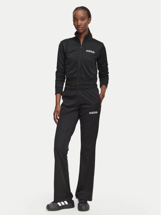 Zdjęcie produktu adidas Dres Glam Tracksuit JZ6905 Czarny Slim Fit