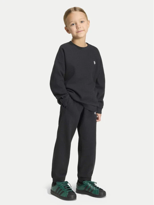 Zdjęcie produktu adidas Dres Loose Sweat Jogger Set KT1768 Czarny Regular Fit