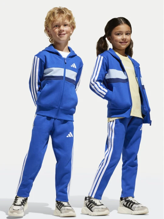 Zdjęcie produktu adidas Dres Seasonal Essentials Tiberio 3-Stripes JC7488 Niebieski Regular Fit