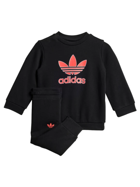Zdjęcie produktu adidas Dres Trefoil JW5299 Czarny Regular Fit