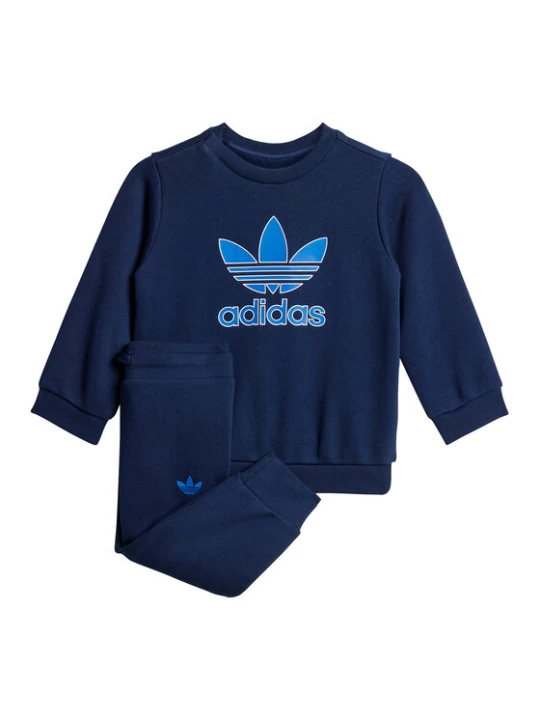 Zdjęcie produktu adidas Dres Trefoil JY0138 Granatowy Regular Fit