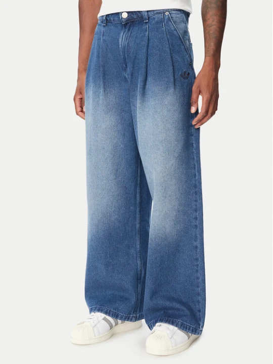 Zdjęcie produktu adidas Jeansy KQ8864 Niebieski Loose Fit