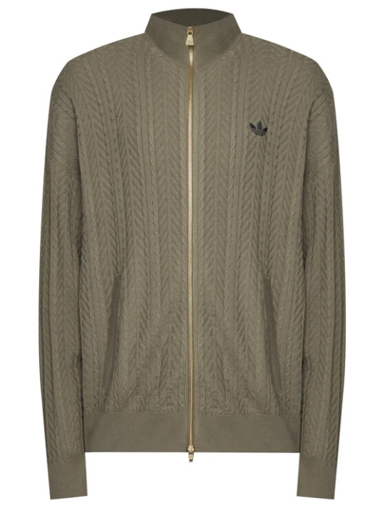 Zdjęcie produktu adidas Kardigan Firebird KR9761 Zielony jasny Loose Fit
