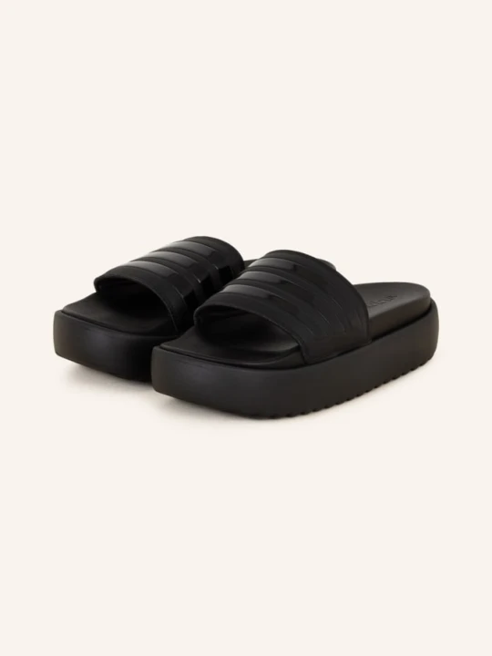 Zdjęcie produktu Adidas Klapki Na Platformie Adilette Platform schwarz CZARNY