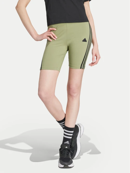 Zdjęcie produktu adidas Kolarki Future Icons 3-Stripes IY8109 Zielony Slim Fit