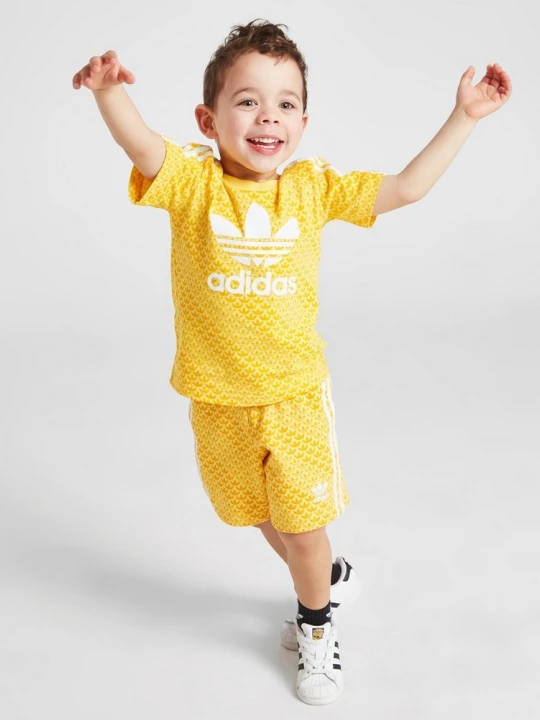 Zdjęcie produktu adidas Komplet T-Shirt&szorty . pomarańczowy
