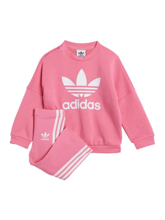 Zdjęcie produktu adidas Komplet bluza i legginsy JY1109 Różowy Flared Fit