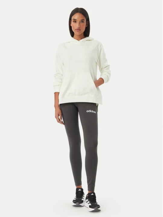 Zdjęcie produktu adidas Komplet bluza i legginsy Leisure KD8264 Kremowy Regular Fit