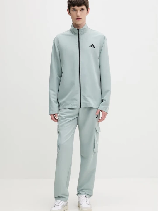 Zdjęcie produktu adidas komplet dresowy męski turkusowy