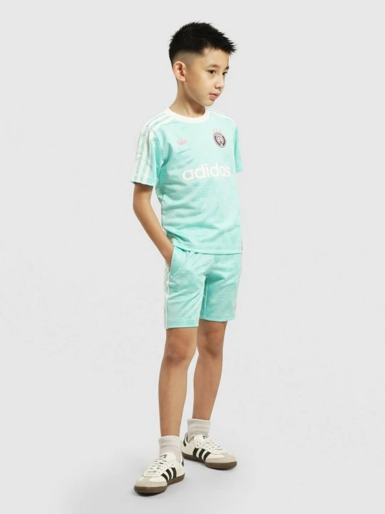 Zdjęcie produktu adidas Komplet T-Shirt&szorty Jacquard niebieski