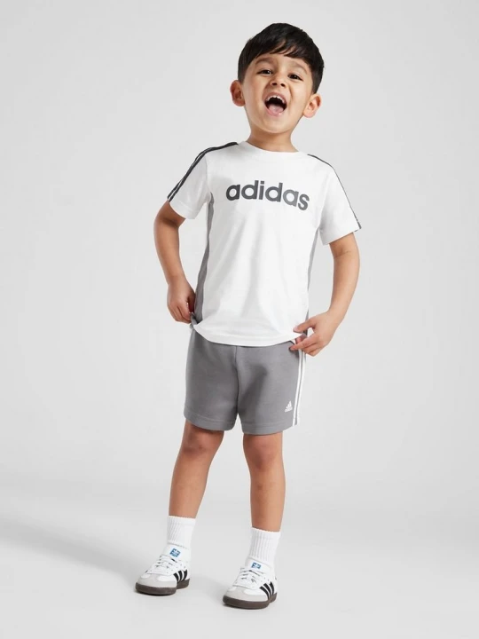 Zdjęcie produktu adidas Komplet T-Shirt&szorty Linear B szary