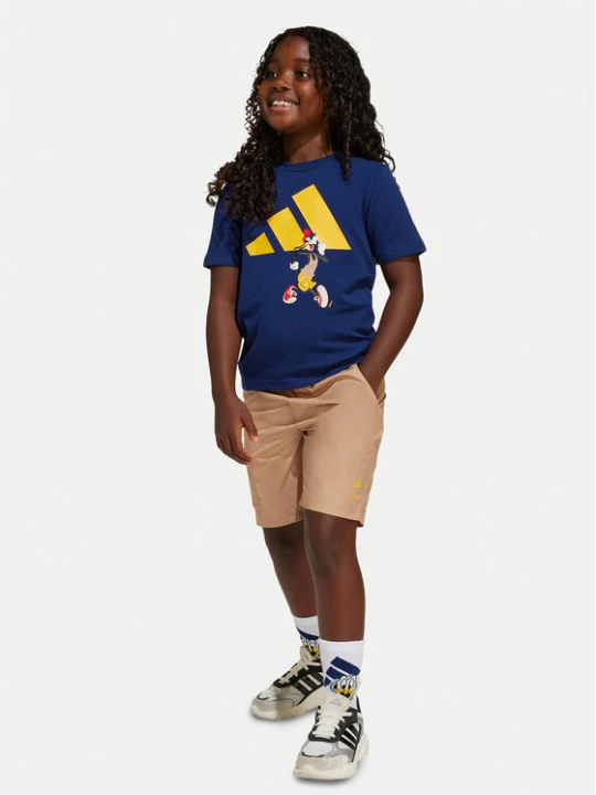 Zdjęcie produktu adidas Komplet t-shirt i spodenki Disney Mickey Mouse JD4548 Kolorowy Regular Fit