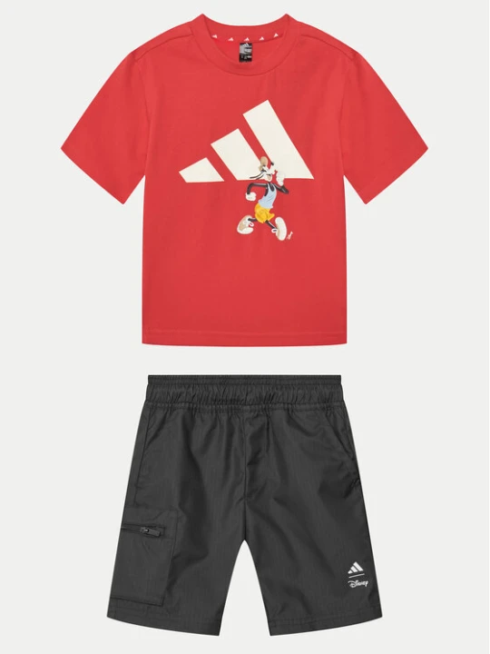 Zdjęcie produktu adidas Komplet t-shirt i spodenki Disney Mickey Mouse JF3639 Kolorowy Regular Fit