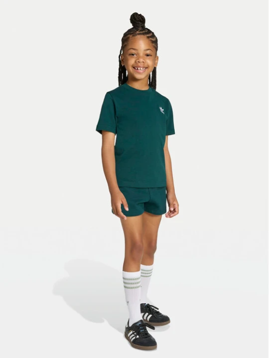 Zdjęcie produktu adidas Komplet t-shirt i spodenki JY4875 Zielony Regular Fit