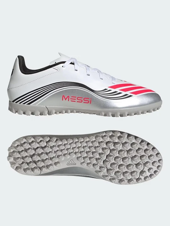 Zdjęcie produktu adidas Korki "F50 Messi Club TF" w kolorze białym rozmiar: 40 2/3