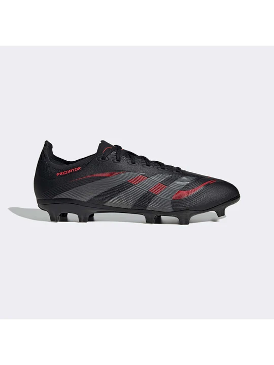 Zdjęcie produktu adidas Korki "Predator League FG/MG" w kolorze czarno-szaro-czerwonym rozmiar: 46