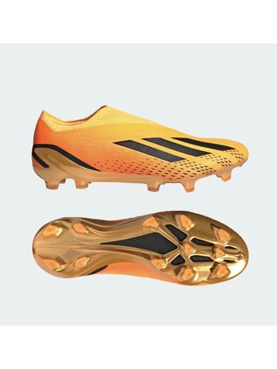 Zdjęcie produktu adidas Korki "X Speedportal+ FG" w kolorze pomarańczowo-czarnym rozmiar: 48
