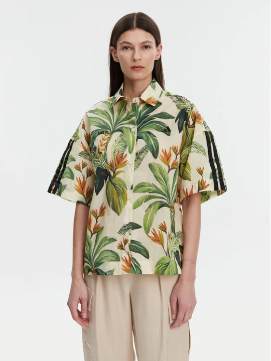Zdjęcie produktu adidas Koszula FARM Premium JD6280 Zielony Loose Fit